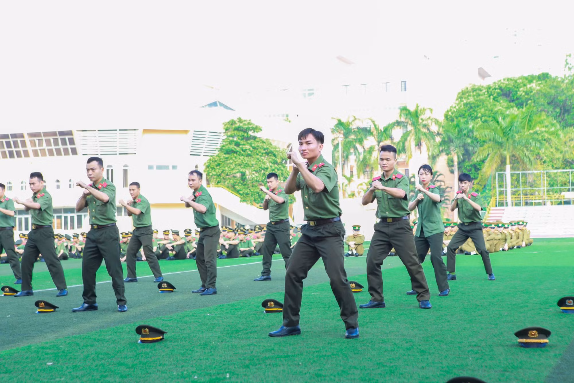Những hình ảnh đẹp tại Hội thi Cán bộ trung đội giỏi -0