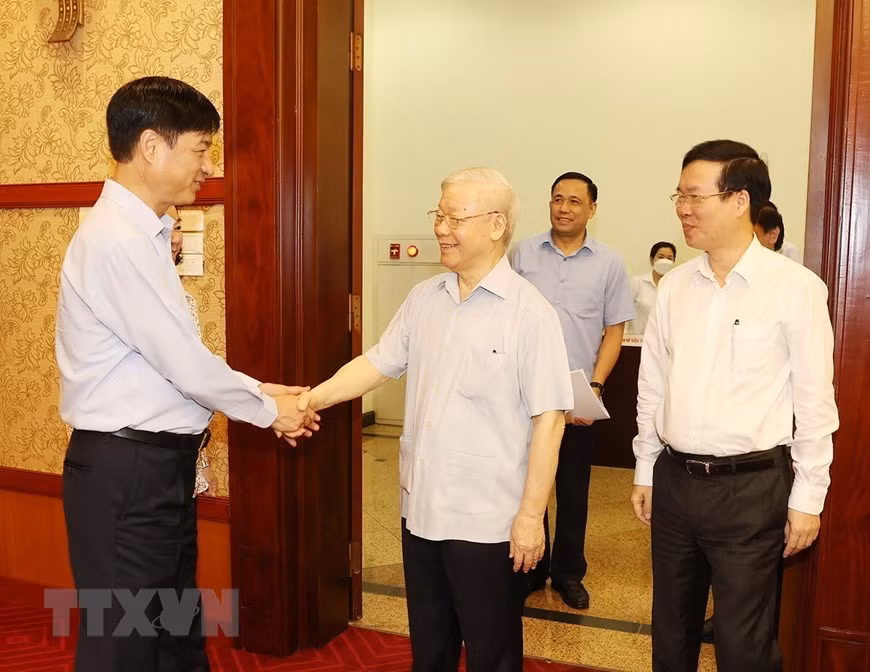 Họp Thường trực Ban Chỉ đạo TW về phòng chống tham nhũng, tiêu cực -0