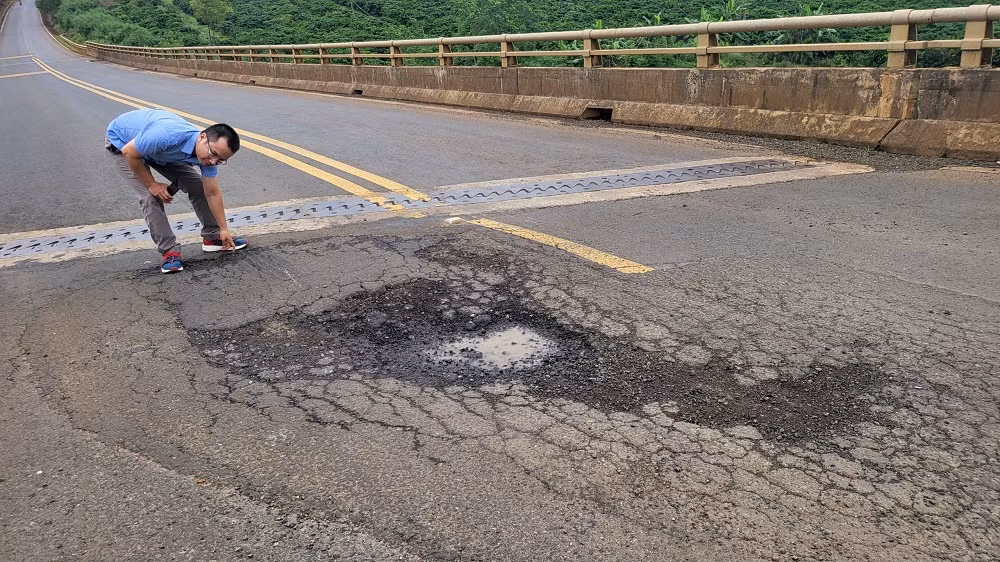 Đường tránh hơn 844,5 tỷ đồng tiếp tục hư hỏng dù đang thời gian bảo hành -0