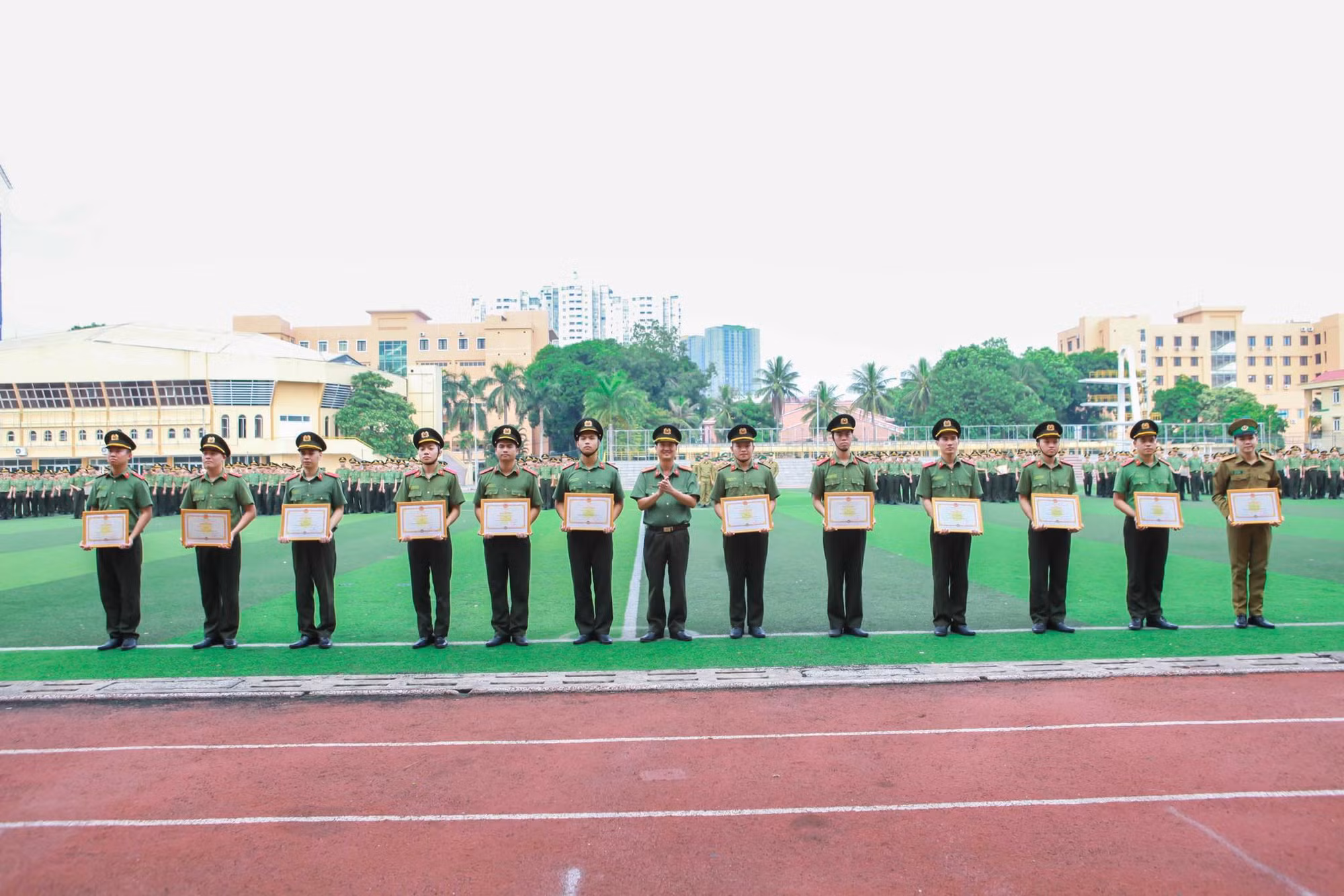 Những hình ảnh đẹp tại Hội thi Cán bộ trung đội giỏi -0