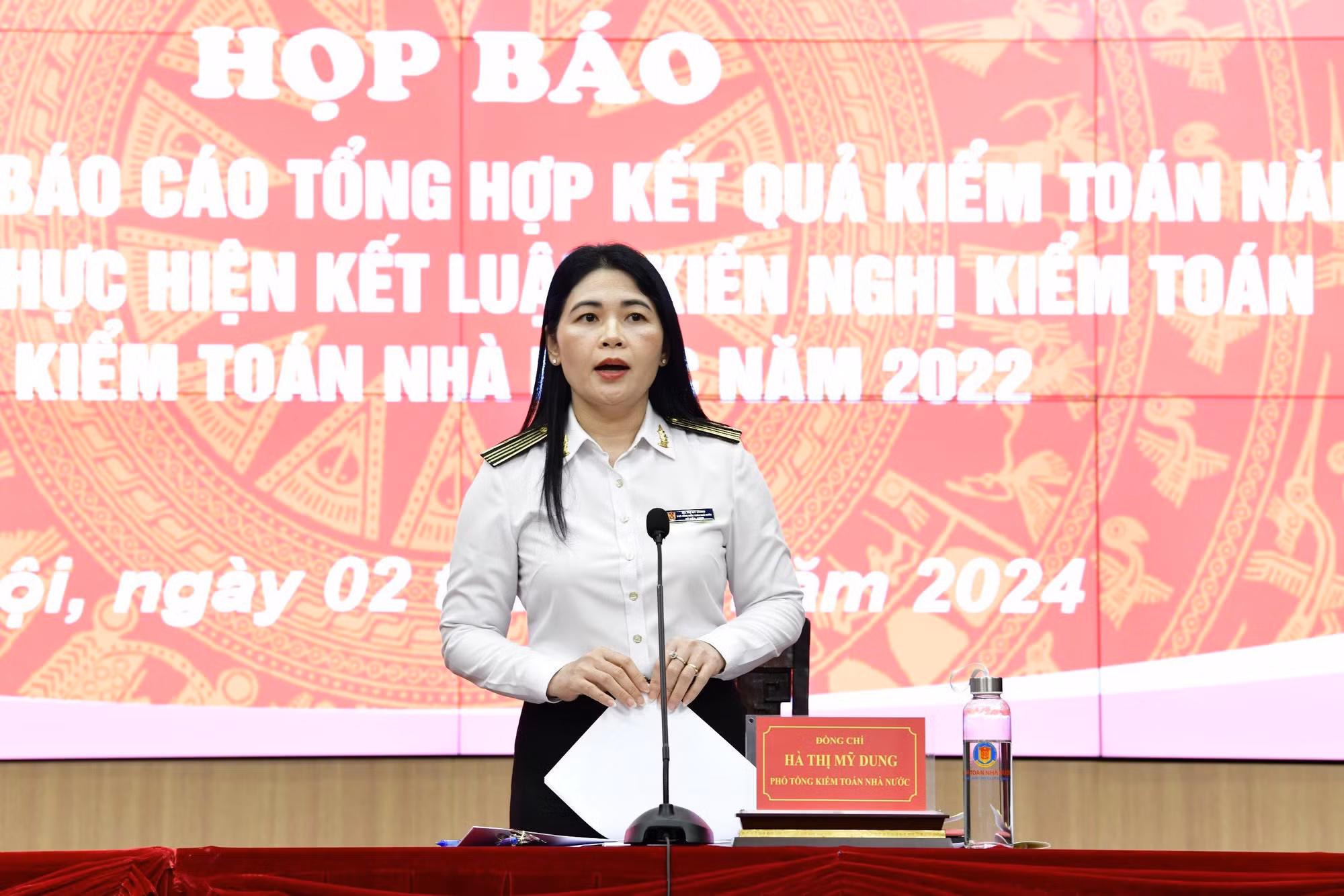 Kiểm toán nhà nước họp báo công khai kết quả kiểm toán năm 2023 -0