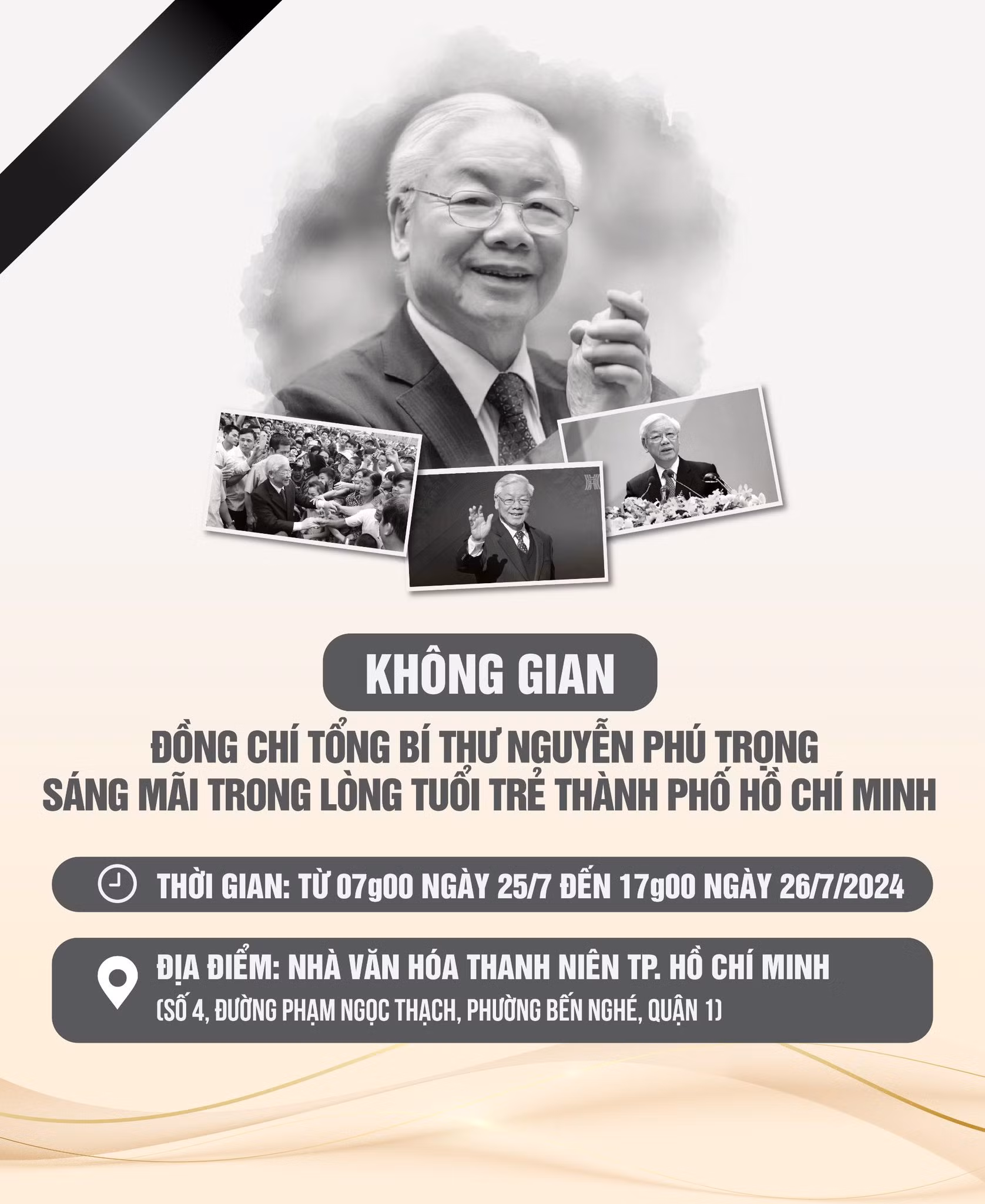 “Đồng chí Tổng Bí thư Nguyễn Phú Trọng sáng mãi trong lòng tuổi trẻ TP Hồ Chí Minh” -0