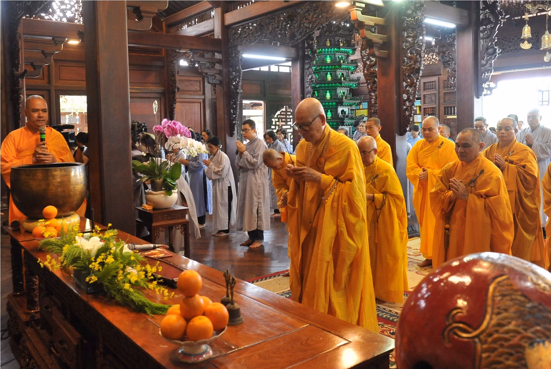 Tăng ni phật tử Đắk Lắk cầu siêu tưởng niệm cố Tổng Bí thư Nguyễn Phú Trọng -0