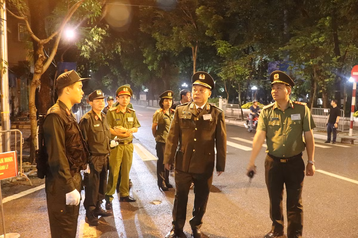 Thầm lặng bảo vệ Lễ Quốc tang Tổng Bí thư Nguyễn Phú Trọng an toàn, trang nghiêm -2