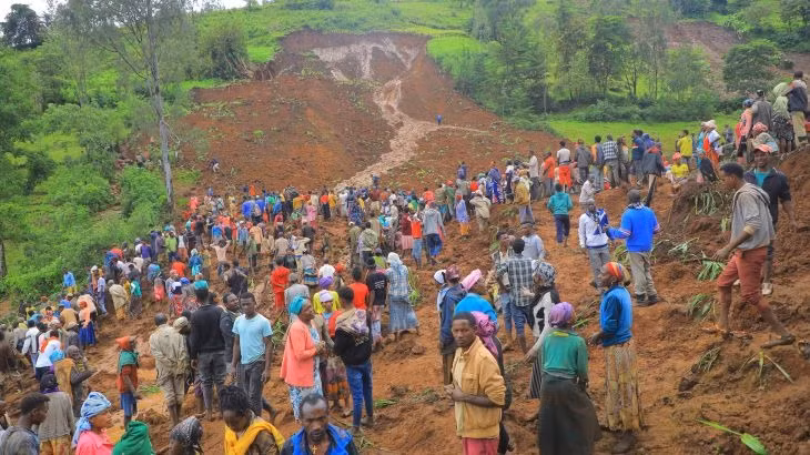 Lở đất kép ở Ethiopia, 229 người thiệt mạng -0