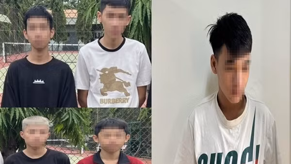 Tạm giữ 5 thiếu niên chuyên cướp giật vé số
