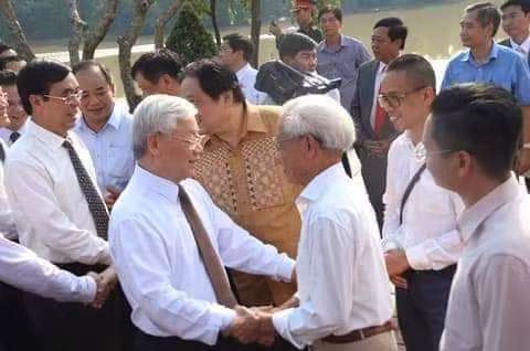 Tình cảm của Tổng Bí thư Nguyễn Phú Trọng với quê hương đất thép Quảng Trị -1