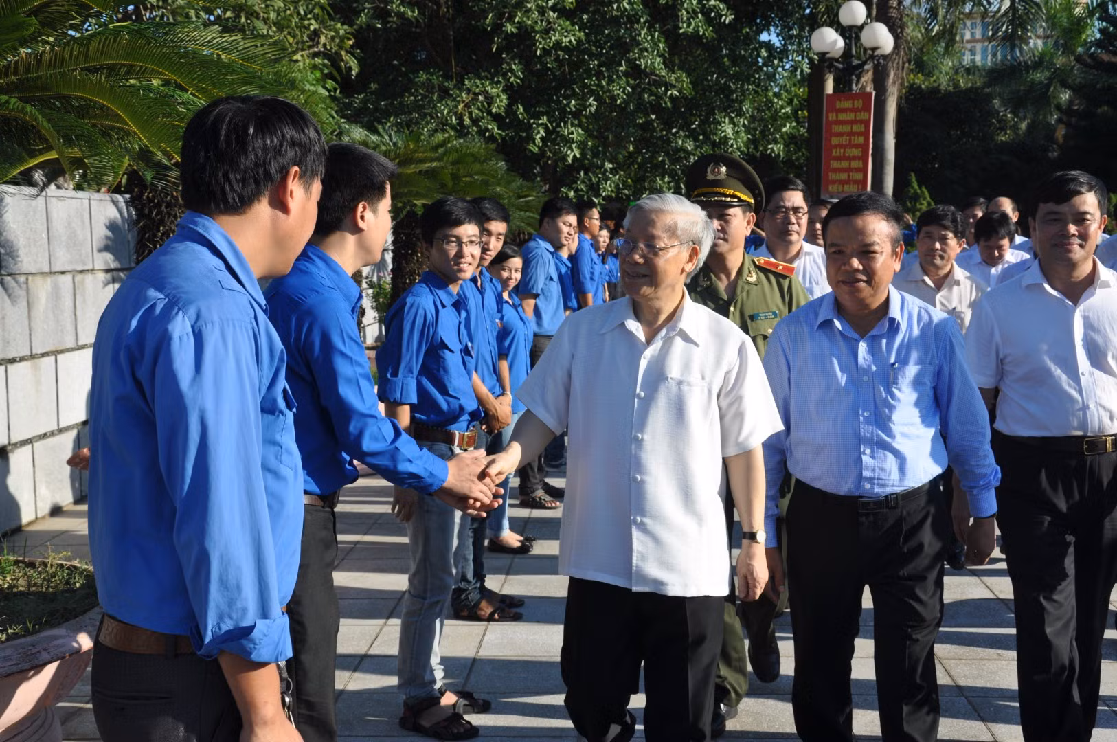 Tổng Bí thư Nguyễn Phú Trọng 3 lần về thăm, làm việc với Đảng bộ, chính quyền và Nhân dân tỉnh Thanh Hóa -0