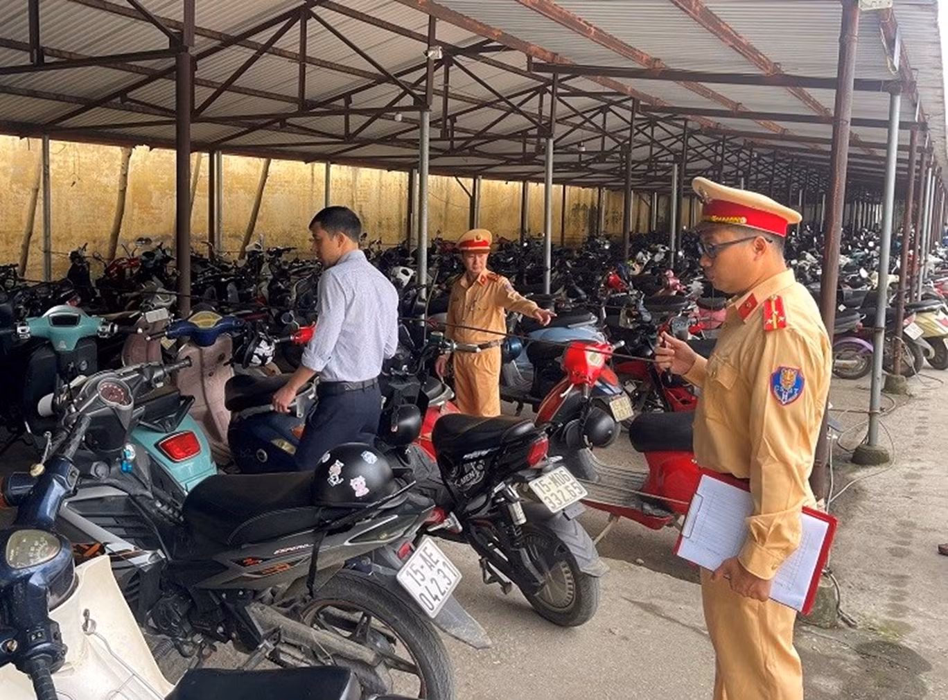 Công an Hải Phòng quyết liệt xử lý học sinh vi phạm TTATGT -0