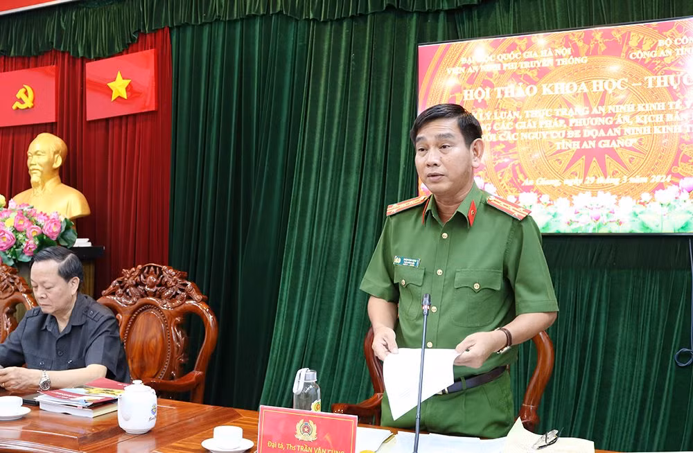 Đề ra nhiều giải pháp trong ứng phó với các nguy cơ đe dọa an ninh kinh tế tại An Giang -1