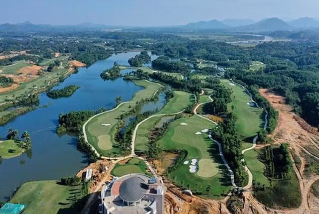 Nhiều vi phạm tại dự án sân golf Ngôi sao Yên Bái -0