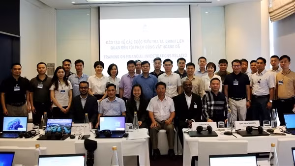 Tập huấn điều tra tài chính liên quan đến tội phạm về động vật hoang dã