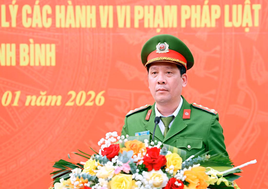 Công an Ninh Bình tăng cường ANTT Đại hội XIV của Đảng tại 