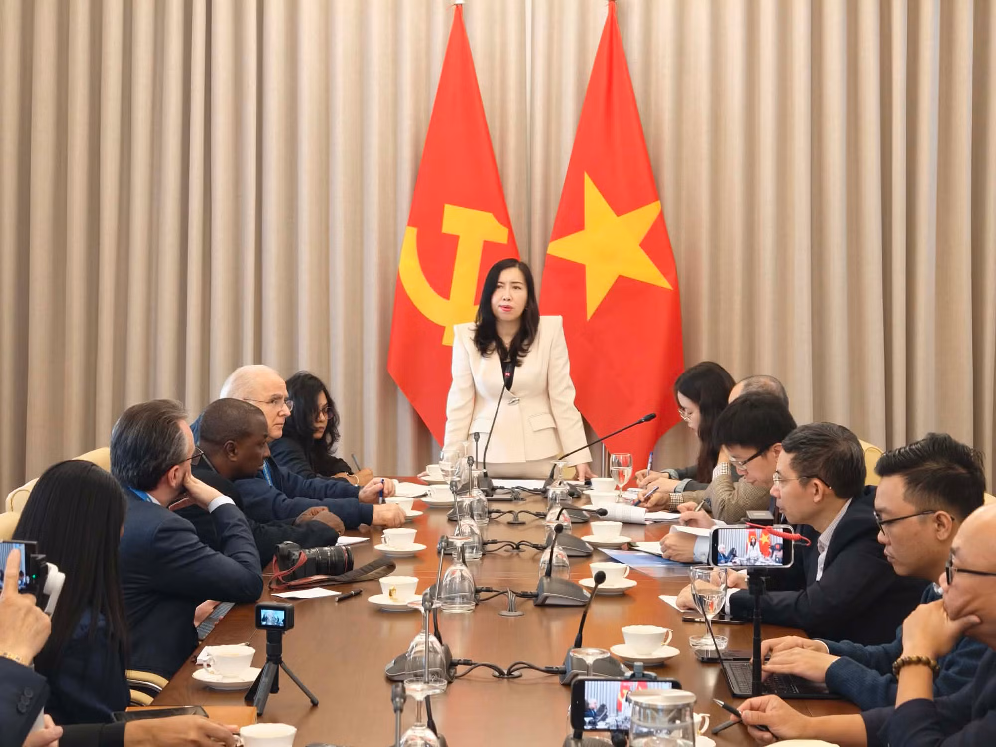 Việt Nam coi trọng vai trò báo chí quốc tế trong lan tỏa thông điệp Đại hội XIV của Đảng -0