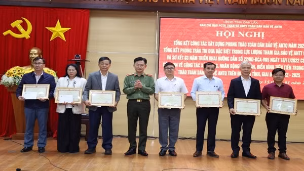 Đắk Lắk: Phát huy vai trò lực lượng tham gia đảm bảo ANTT ở cơ sở