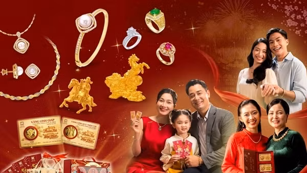 Tết trưởng thành - Lộc trọn ý: Đón Tết Bính Ngọ đẹp sang cùng vàng, trang sức Bảo Tín Minh Châu