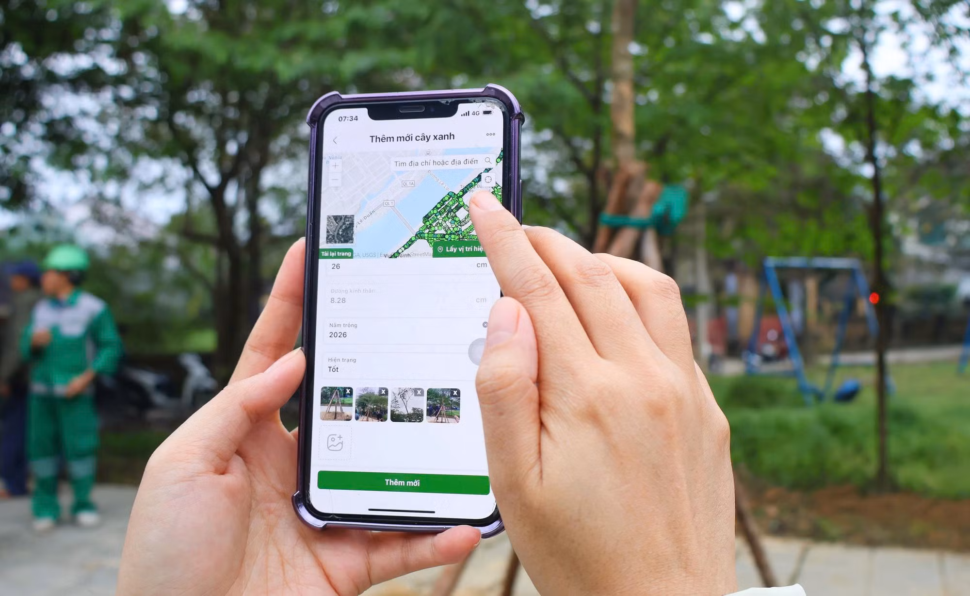 TP Huế triển khai số hóa hàng ngàn cây xanh đô thị -0
