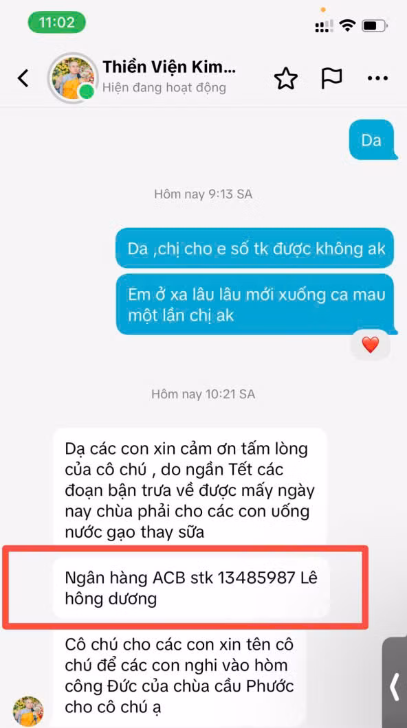 Mạo danh nhà chùa kêu gọi quyên góp tiền nuôi trẻ mồ côi -0