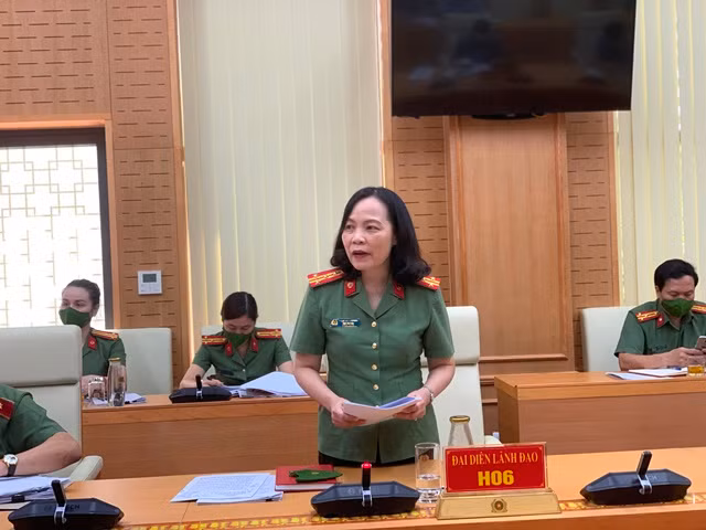 Bàn giải pháp tháo gỡ vướng mắc công tác phòng chống dịch đối với lực lượng CAND -0