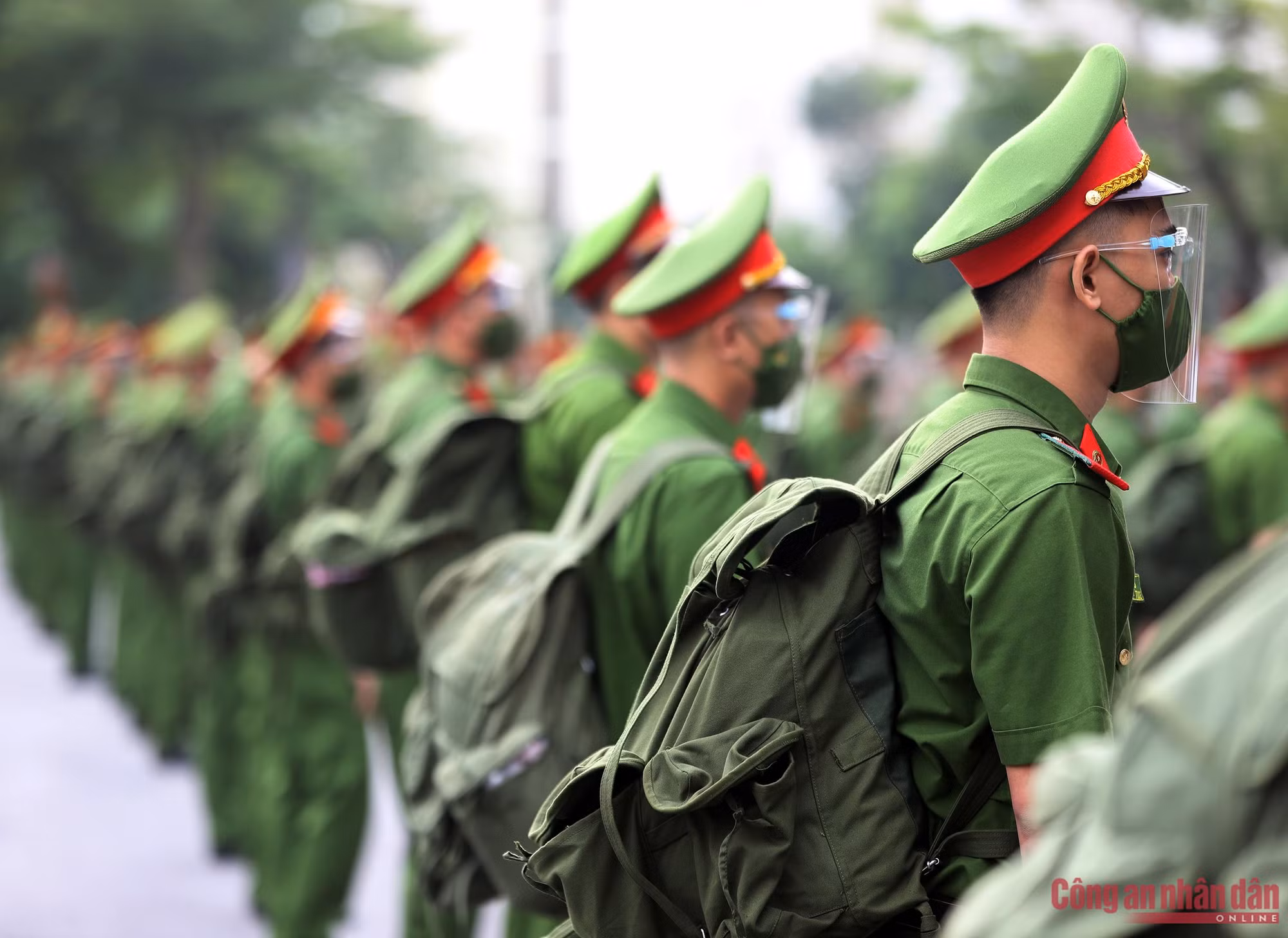 Học viện CSND tiếp tục chi viện lực lượng vào Nam chống dịch -1