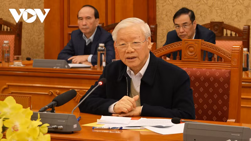 Tổng Bí thư Nguyễn Phú Trọng: Không để lơ là công việc sau Tết -0