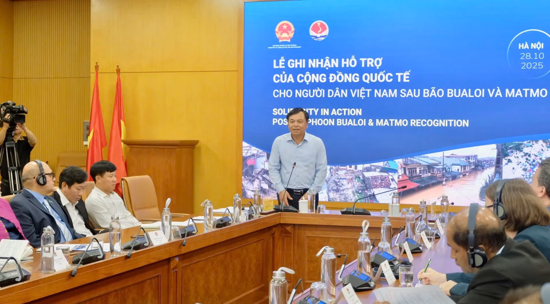 9,7 triệu USD hỗ trợ khắc phục bão lũ từ cộng đồng quốc tế -0