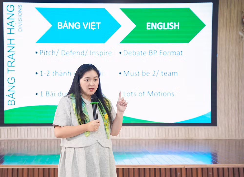Tiếng nói Xanh 3 “hack não” với thể thức Nghị viện Anh lần đầu được áp dụng -0