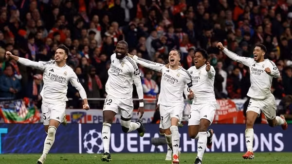 Real vào tứ kết Champion league sau loạt luân lưu cân não