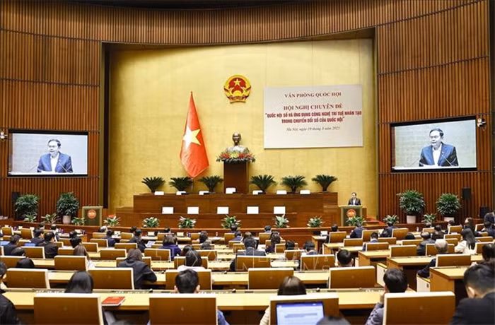 Chủ tịch Quốc hội: Khoa học công nghệ là yếu tố then chốt xây dựng Quốc hội hiện đại, hiệu quả -0