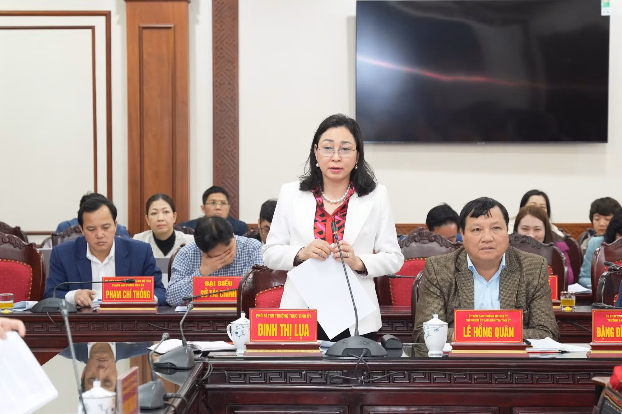 Thông qua kết quả kiểm tra của Bộ Chính trị, Ban Bí thư đối với Tỉnh ủy Hà Nam -0