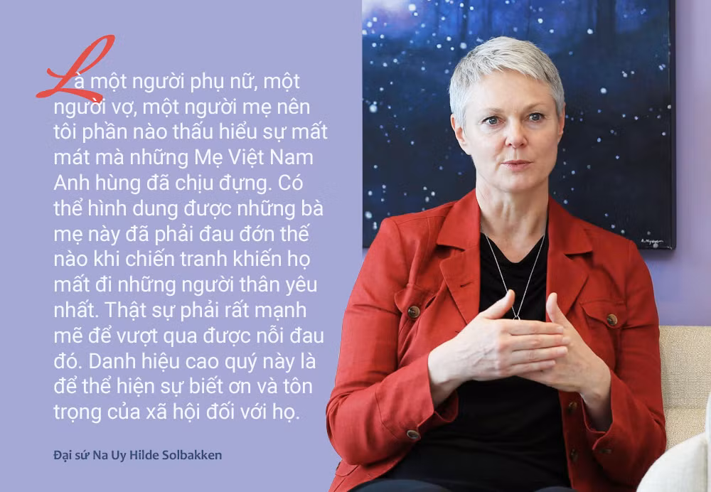 Đại sứ Na Uy Hilde Solbakken: Phụ nữ Việt Nam mạnh mẽ và duyên dáng -0