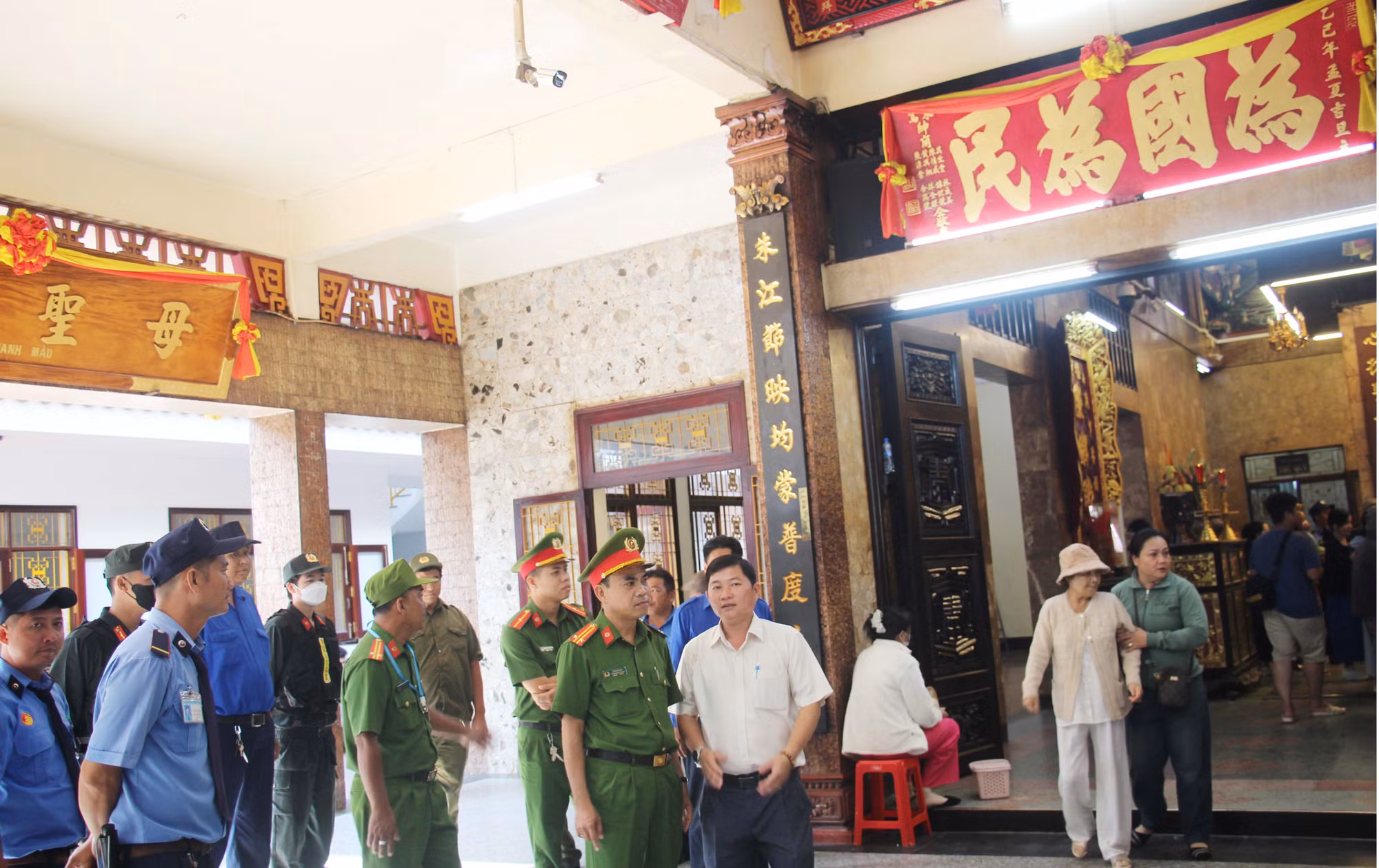 Đảm bảo ANTT mùa lễ hội Vía Bà Chúa Xứ Núi Sam -0