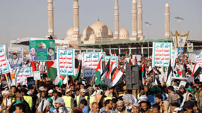 Mỹ phát động tấn công lực lượng Houthi (tìm ảnh) -0