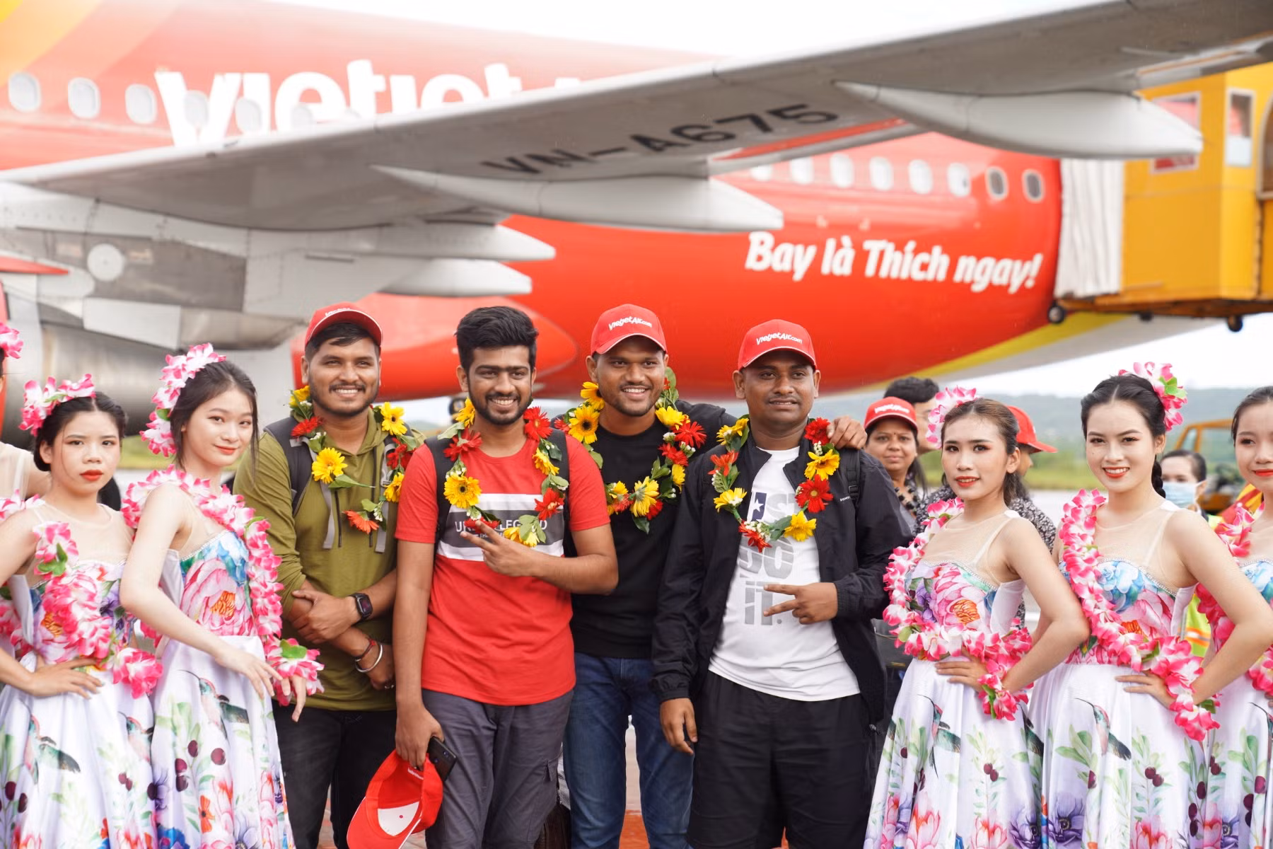Vietjet khai trương hai đường bay mới kết nối Phú Quốc với New Delhi, Mumbai -0