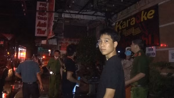 Lại cháy quán karaoke tại Đồng Nai