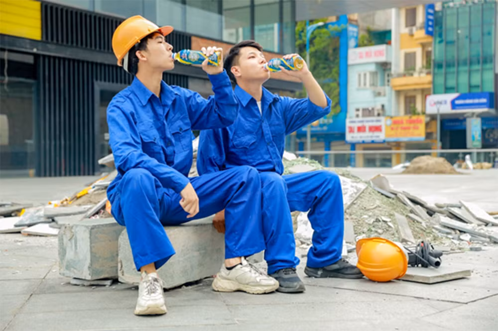 Cách bù nước bù khoáng nhanh chóng khi vận động ra mồ hôi liên tục -0