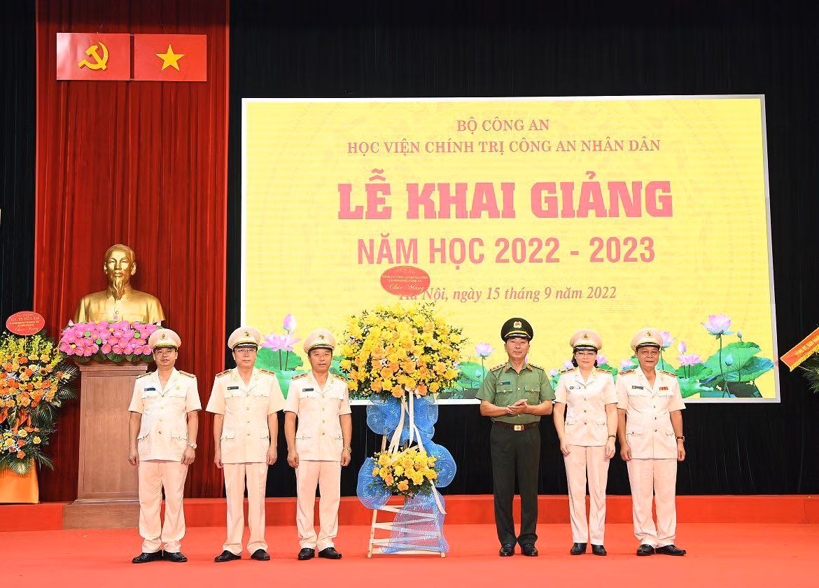 Học viện Chính trị CAND khai giảng năm học mới 2022-2023