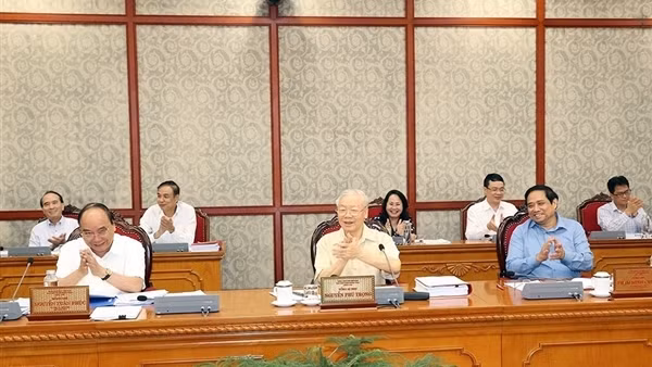 Tổng Bí thư chủ trì họp Bộ Chính trị, Ban Bí thư cho ý kiến các đề án