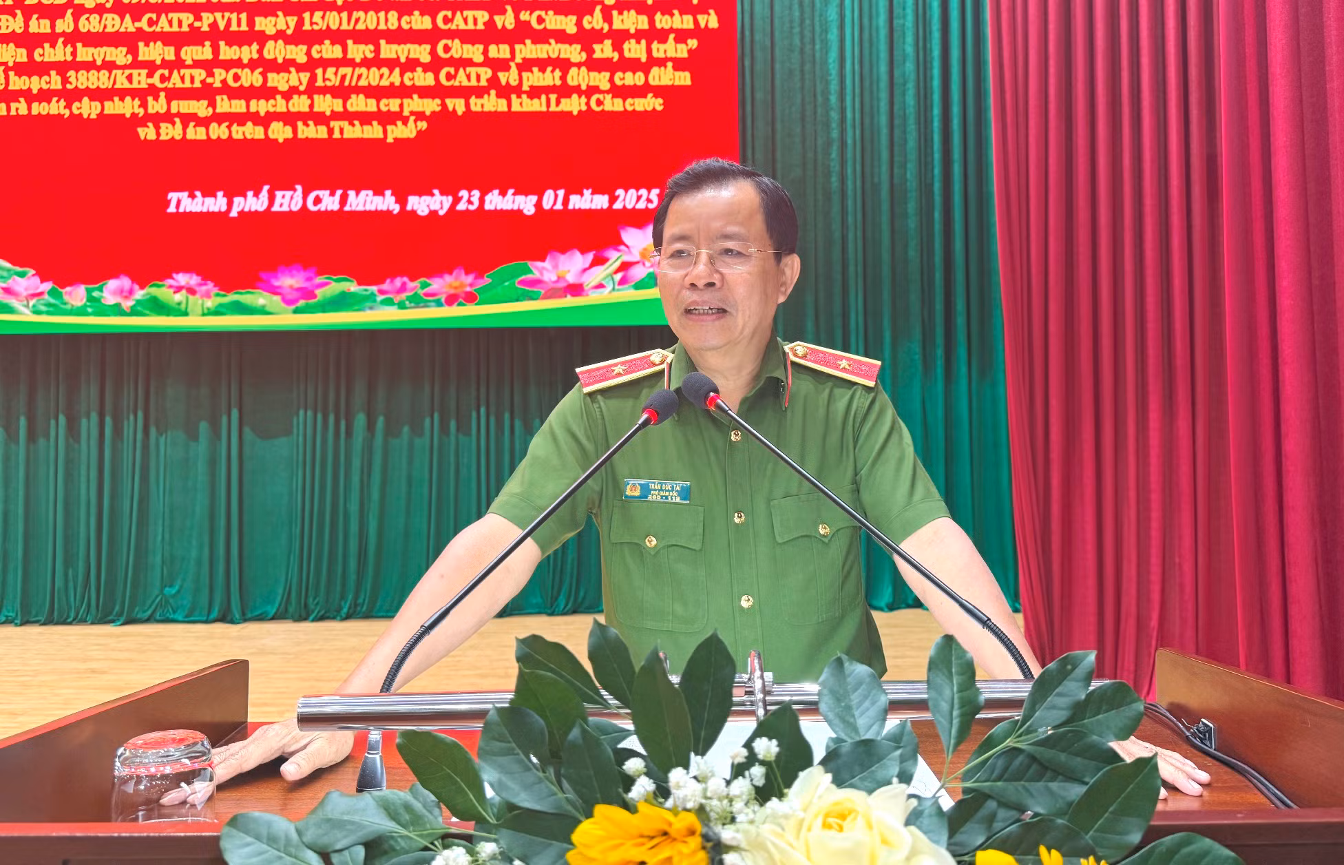 Công an TP Hồ Chí Minh phát huy những kết quả tích cực của Đề án 06 và Đề án 68 -2