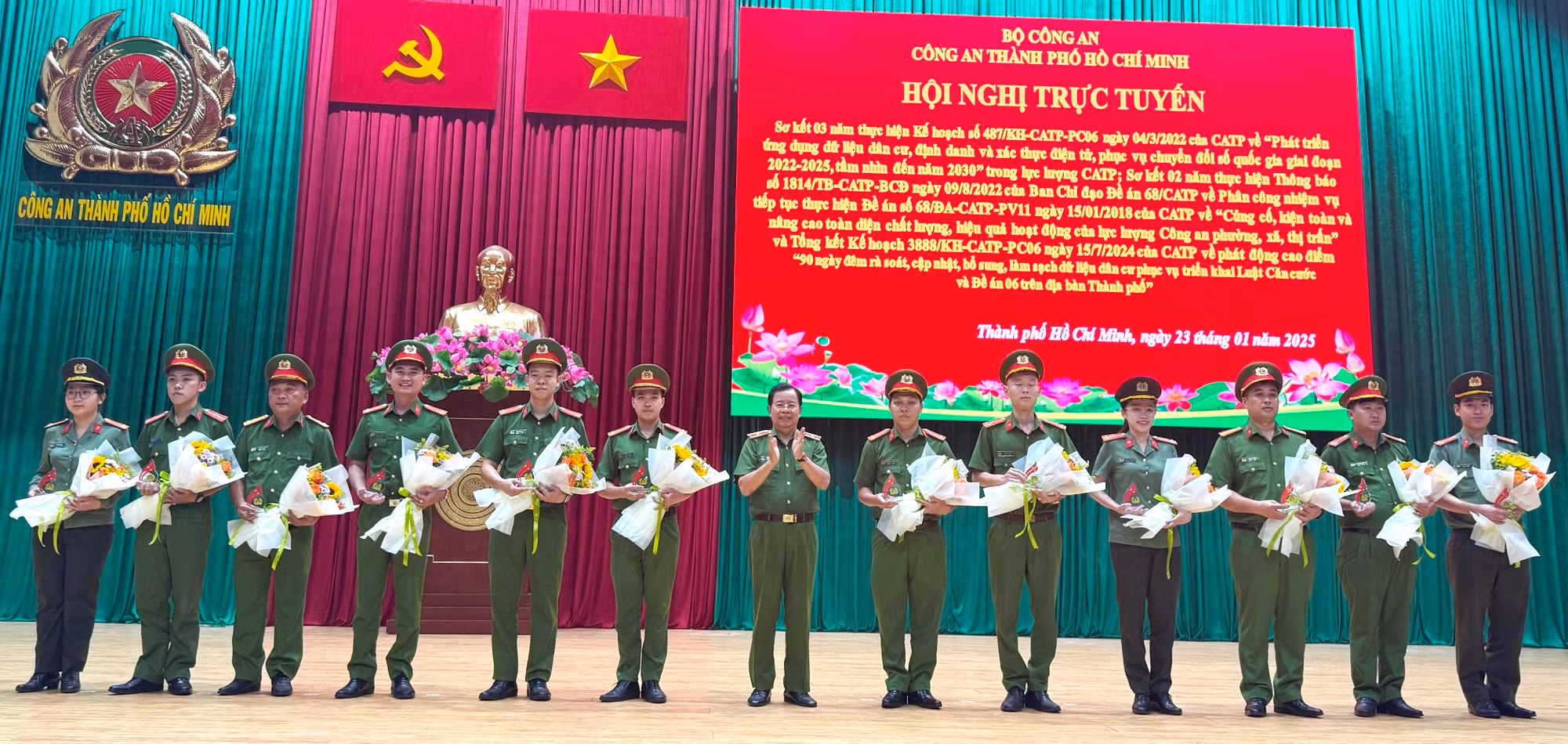 Công an TP Hồ Chí Minh phát huy những kết quả tích cực của Đề án 06 và Đề án 68 -0