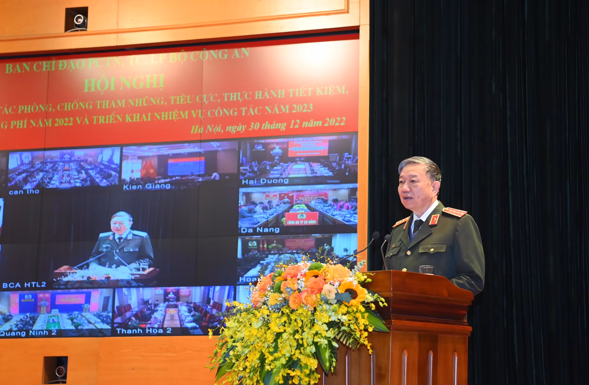 Phòng chống tham nhũng, tiêu cực, lãng phí trong CAND đã tiết kiệm được -0