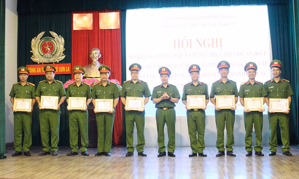 Đơn vị dẫn đầu trong thực hiện chỉ tiêu cấp CCCD tại Sơn La -0