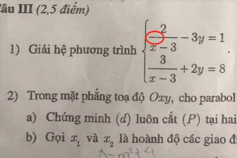 Vụ đề Toán bị in mờ: Sở GD&ĐT Hà Nội đã đưa ra phương hướng giải quyết -0
