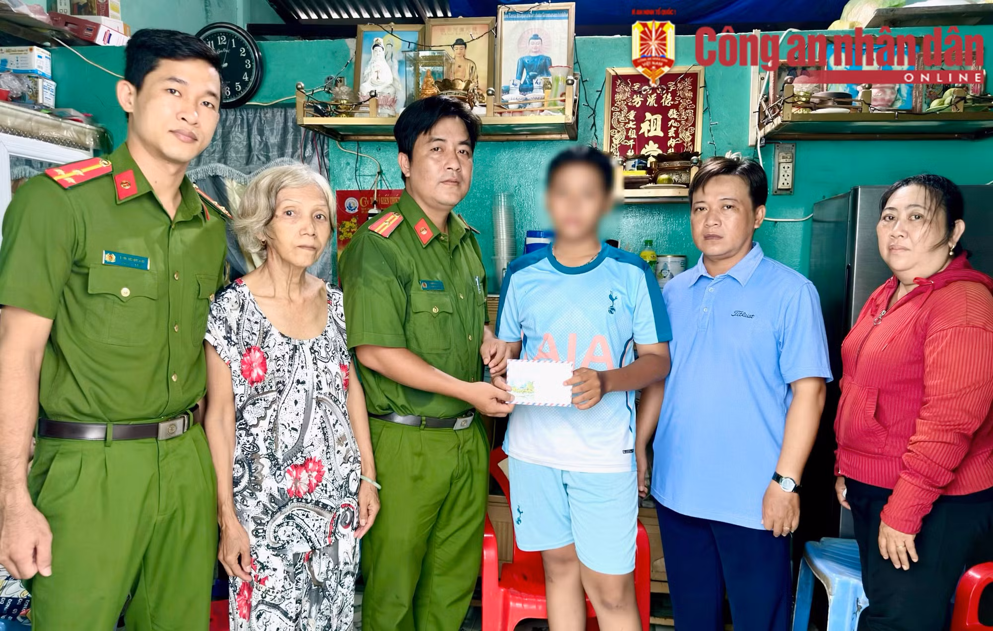Bé trai 13 tuổi ở Bạc Liêu đi sửa xe bị lạc 3 ngày đã về nhà an toàn -0