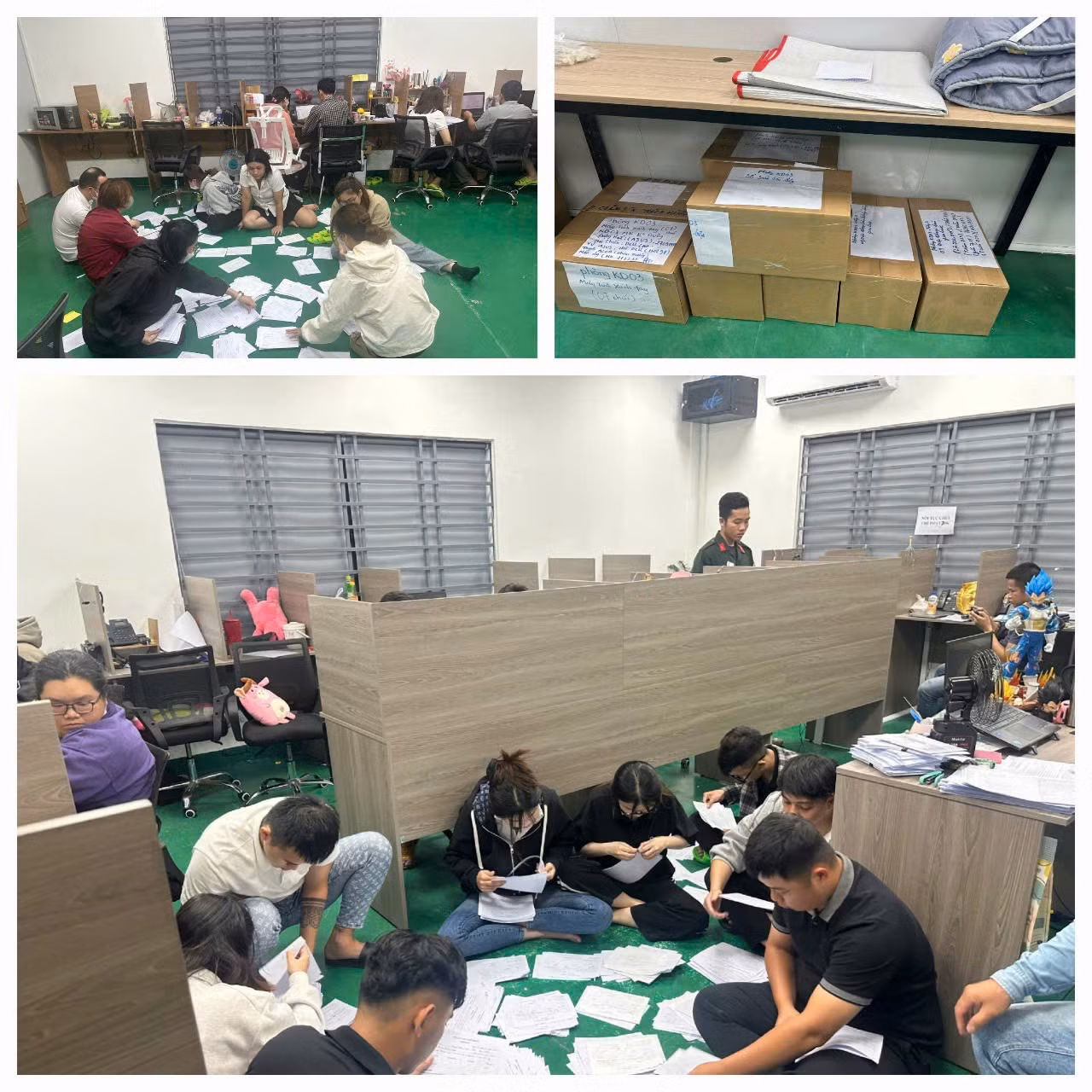 Cục Cảnh sát sát hình sự bắt giũ hàng chục đối tượng chiếm đoạt tài sản hàng nghìn bị hại -0