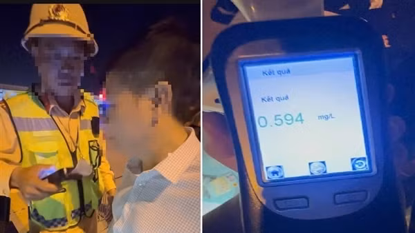 Liên tiếp phát hiện lái xe vi phạm nồng độ cồn trên cao tốc, Cục CSGT khuyến cáo
