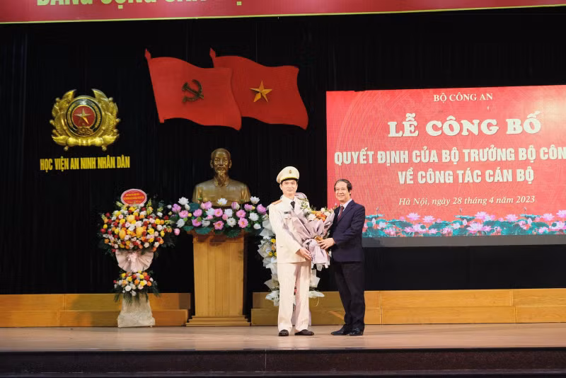 Đại tá, PGS.TS Trịnh Ngọc Quyên giữ chức vụ Giám đốc Học viện ANND -0