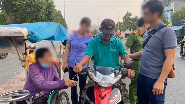 Bắt giam đối tượng cướp giật vé số của cụ bà ngồi xe lăn