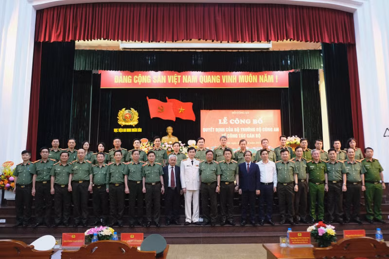 Đại tá, PGS.TS Trịnh Ngọc Quyên giữ chức vụ Giám đốc Học viện ANND -0