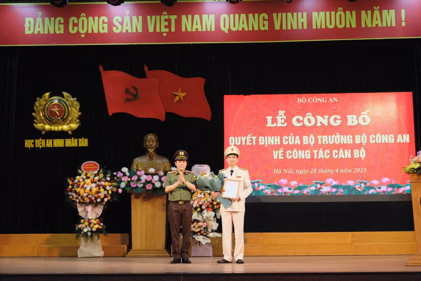 Đại tá, PGS.TS Trịnh Ngọc Quyên giữ chức vụ Giám đốc Học viện ANND -0